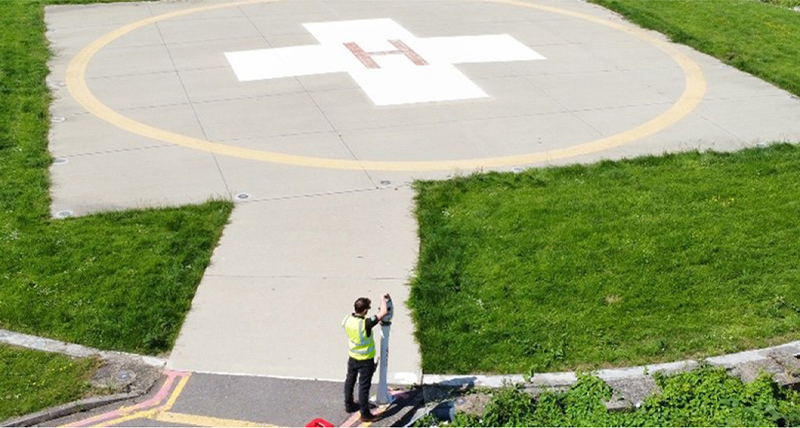 Leica Geosystems Semi-Automated Solution for Hospital Helipad Monitoring
